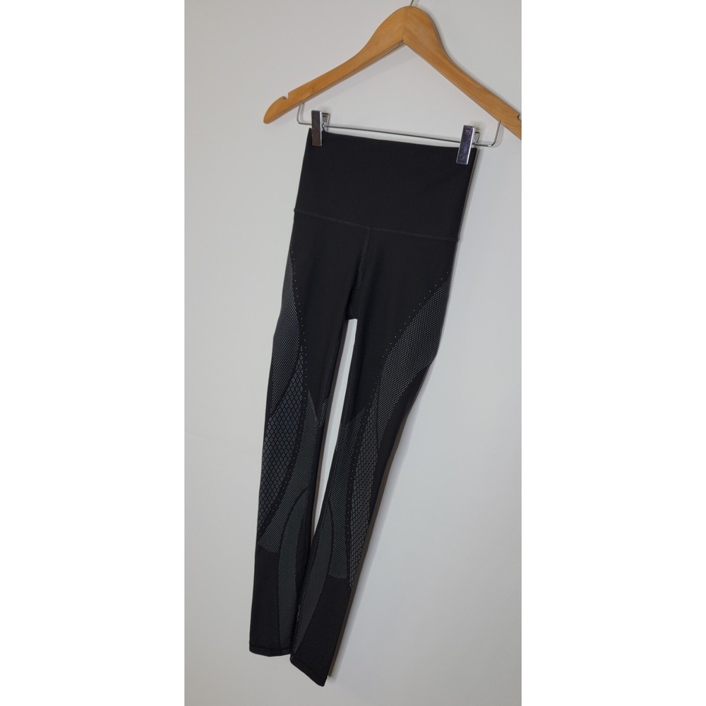 Lululemon Mapped Out HR Tight 28" Women's Size 2 Black High Rise - Picture 2 of 10